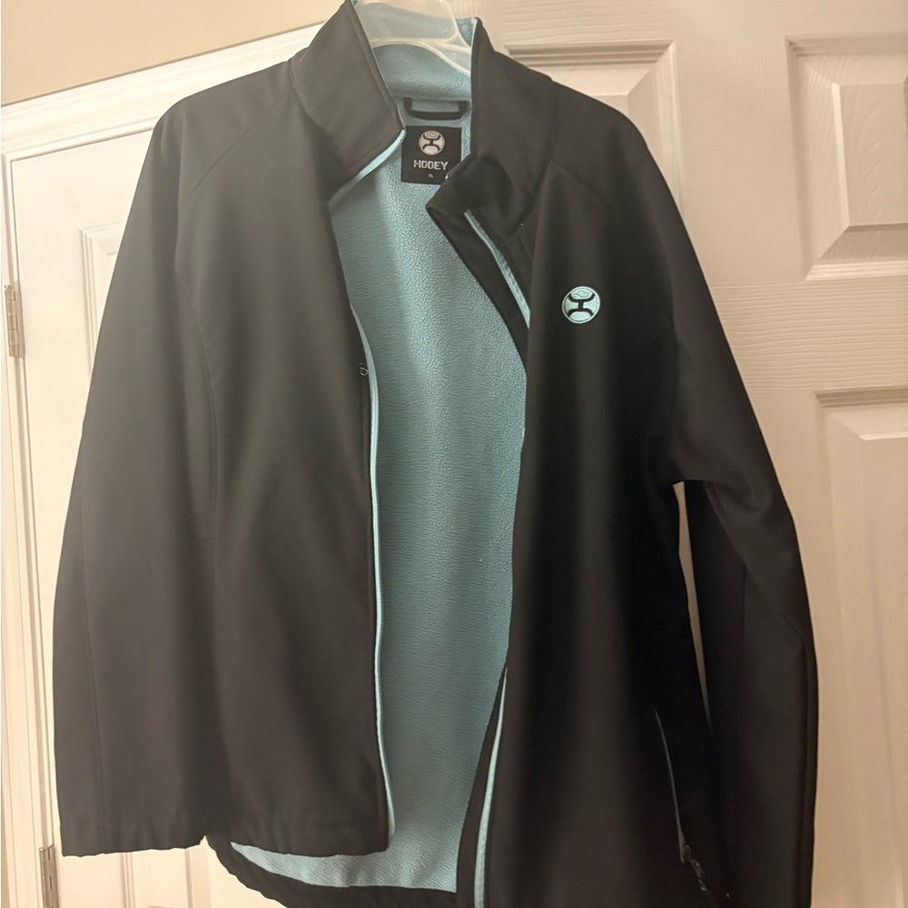 Hooey Black and Light Blue Women's Jacket